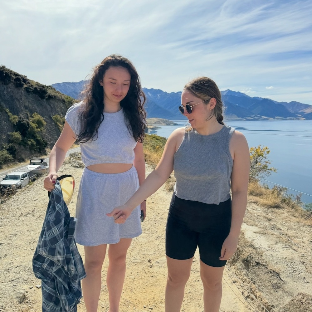 Aerie Light Gray Sweatshirt dress
